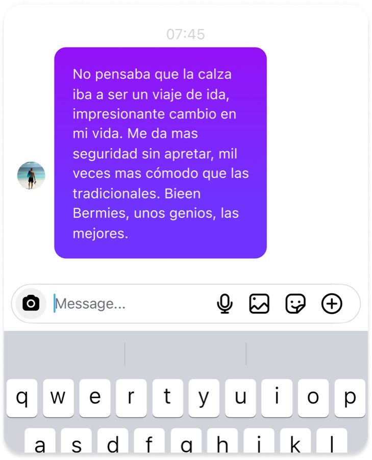Reseña de cliente Bermies
